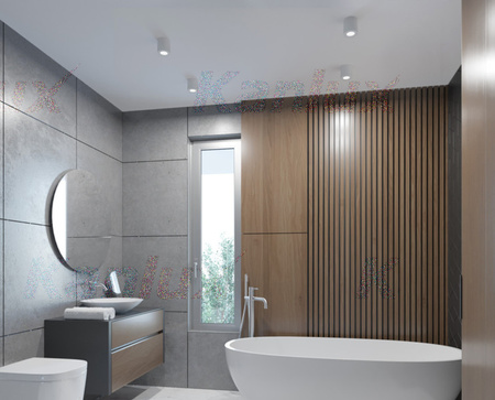 Aufbau-Halogenleuchte SPOT TUBA rund SANI GU10Weiß IP44 Kanlux