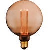Dekorative LED Lampe E27 G125 4W 200lm 1800K Warm 320° DecoVintage Amber Pillar GOLDLUX (Polux)