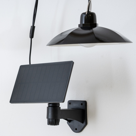 Solar-LED-Lampe, Hängelampe IP44 4000K+Fernbedienung HELIA LUMILED