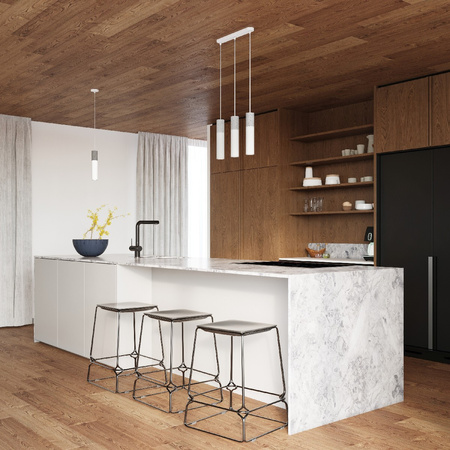 BORGIO 1 GU10 Loft Hängedeckenleuchte Weiß Grau SOLLUX