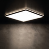 Plafond LED AZPO Deckenleuchte 12.3W IP54 Schwarz KANLUX