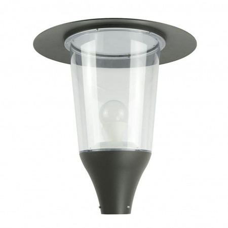 Kopfschirm für Außengartenlampe METIS E27 IP65 Su-Ma