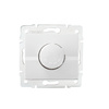 Dimmer-Regler Rotary 500W + Filter Weiß LOGI Kanlux