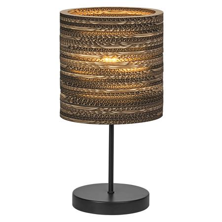 Tischlampe Schreibtisch Leuchte Stehend Dekorativ E27 Braun USB-C Dekor Ledvance