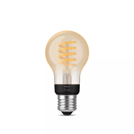 LED-Glühbirne E27 A60 7W CCT PHILIPS HUE White & Ambiance Filament Bluetooth Zigbee