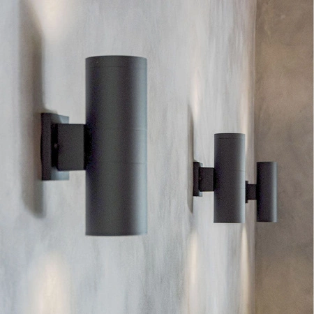 Außenwandleuchte IP54 2x E27 Grau PORTER Videx