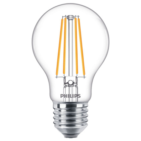 E27 A60 LED Lampen 8,5 W = 75 W 1055 lm 4000 K neutrales Filament PHILIPS