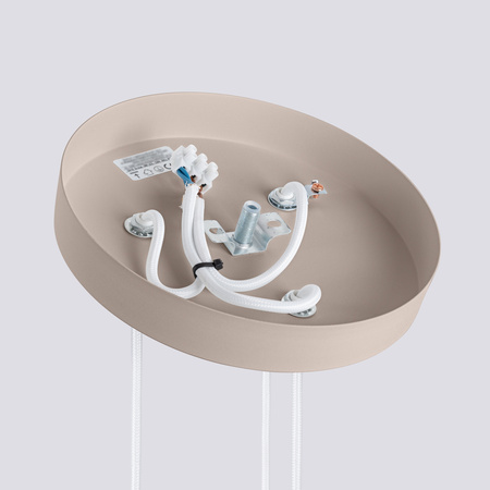 Decke Pendelleuchte 3x GU10 Aluminium Taupe Carbon Deep Space SL.1775 Sollux