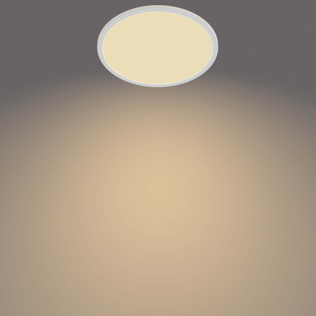LED-Deckenleuchte SUPERSLIM 18W 2700K 30cm IP44 Dimmbar Weiß PHILIPS