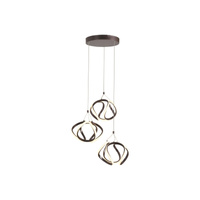 LED Decke Pendelleuchte 50W 3400lm 3000K Braun Modern Ambrosio Rabalux