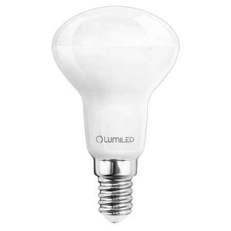 Lampen E14, Glühbirne R50 6W = 50W 540lm 3000K 120° warm LUMILED