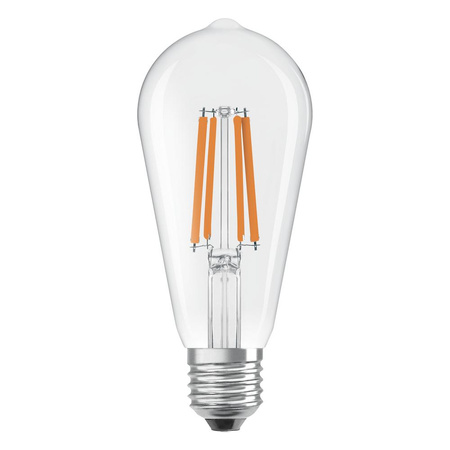 LED-Lampe ST64 E27 5W = 75W 1055lm 2700K Warm 330° Glühfaden CLASSIC ENERGY EFFICIENCY Osram