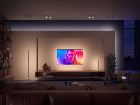 Schreibtischlampe SIGNE GRADIENT LED Weiß EU/UK 11.8W CCT RGB PHILIPS HUE Bluetooth Zigbee