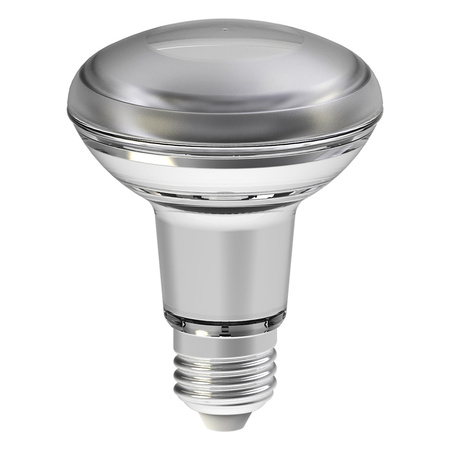 LED-Lampe R80 Reflektor E27 4.9W = 60W 345lm 2700K Warm CRI90 36° Dimmbar SUPERSTAR Osram