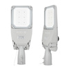 LED Industrie Straßenlampe 80W 13600lm 4000K Neutral IP66 IK09 Grau Master Street Kobi