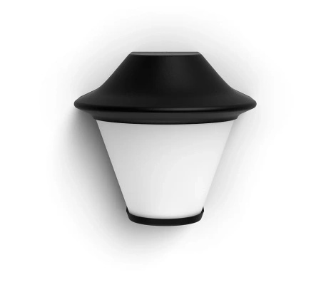 Gartenleuchte LED Wandleuchte SERRES myGarden E27 IP44 Schwarz PHILIPS