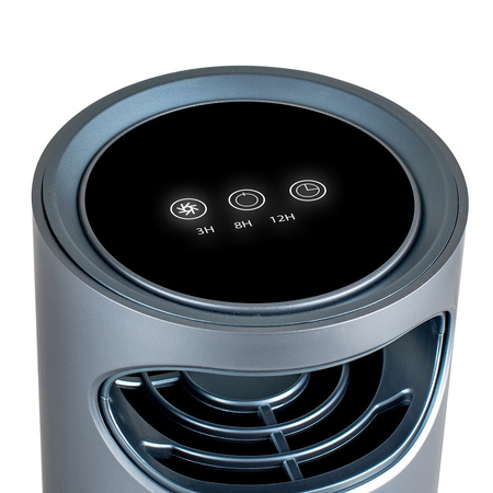 UV-Insektizid-Fallenlampe Elektrische Stehlaterne mit Ventilator 8xSMD 5W LED Grau VA0193 VAYOX