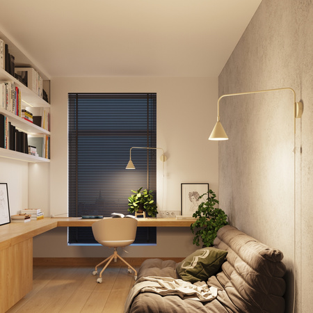 Wandleuchte E14 Wandleuchte Beige NOX Crimson SL.1699 Sollux