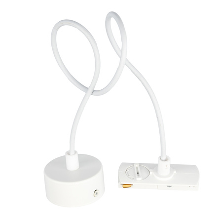 NETZADAPTER FÜR STROMSCHIENE 1F WEISS LEUCHTEND