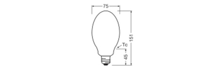 LED Lampen HQL E27 20W = 80W 3000lm 4000K Neutralweiß FILAMENT LEDVANCE