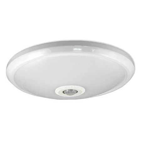Plafond LED Deckenanbauleuchte 12W 960lm 4000lm neutralweiß 160° Round White Masterled