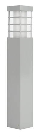 Außenstehende Gartenleuchte POST RADO II 2 AL E27 50cm Su-Ma