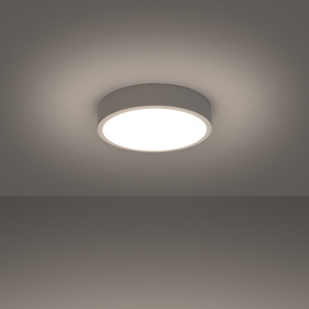Deckenleuchte Plafond ONYX 30 LED 23W 3000K 1813lm Weiß Minimalistisch SOLLUX