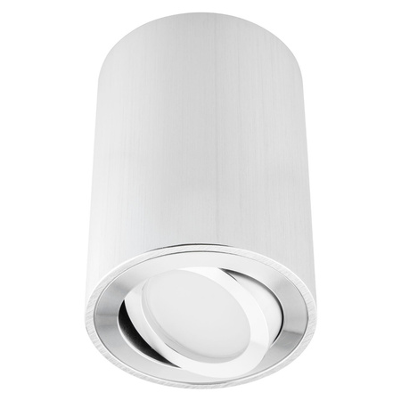 Aufbau-Halogenleuchte Spot OH36L KOBI ROUND MOVABLE GU10 Chrom