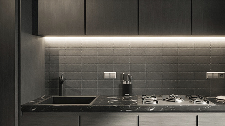 LED Streifen 12V 48W 600LED 2835 Kalt 8mm 5m ECOLIGHT