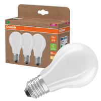 3x LED-Glühbirne A60 E27 3.8W = 60W 806lm 2700K Warm 300° Filament CLASSIC ENERGY EFFICIENCY Osram