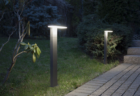 Außenstehende Gartenleuchte LED POST Fler 17602-780 DG 10W 720lm 4000K Neutral 78cm Su-Ma