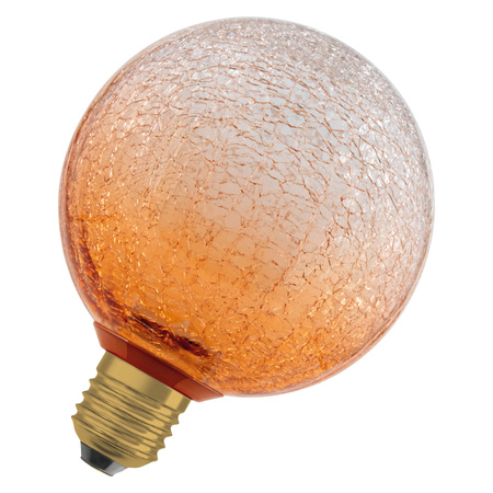 LED-Lampe E27 Frost Ball 3.5W 300lm 2700K Warm Dekorativ Orange Osram