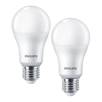 2x LED Lampen E27 A60 13W = 100W 1521lm 2700K Warm PHILIPS