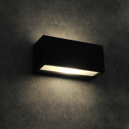 Gartenlampe Wandlampe TOKIO E27 IP54 Schwarz GOLDLUX (Polux)