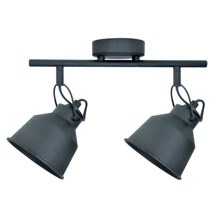 Wandleuchte WANDLEUCHTE Spot Niko 2xE14 GOLDLUX (Polux) SCHWARZ