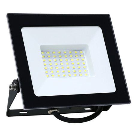 LED Fluter 50W 4000lm 6500K 120° IP65 Schwarz GOLDLUX (Polux)