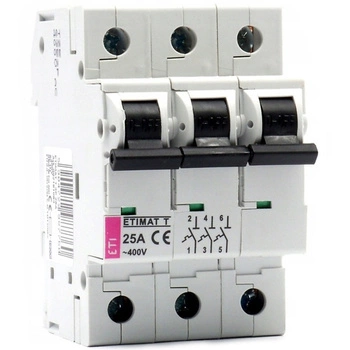 Leistungsbegrenzer Leistungsschalter ETIMAT T 3P 25A