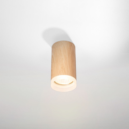 Masterled Aufputz-Halogenröhre Reflektor Spot GU10 Rund Braun