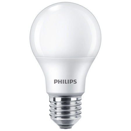 4x LED Lampen E27 A60 9W = 60W 806lm 4000K Neutral Milk PHILIPS