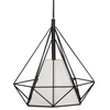 HIRA 3xE27 Hängelampe Geometrisch Dreidimensionale Leuchte P314574 GOLDLUX (Polux) Metall