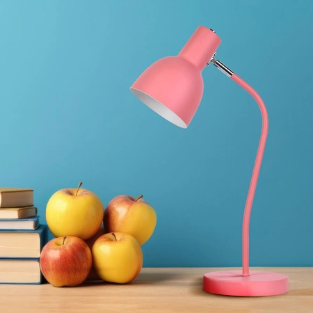 Schreibtischlampe Verstellbar E27 Rosa Mimi Sanico Goldlux