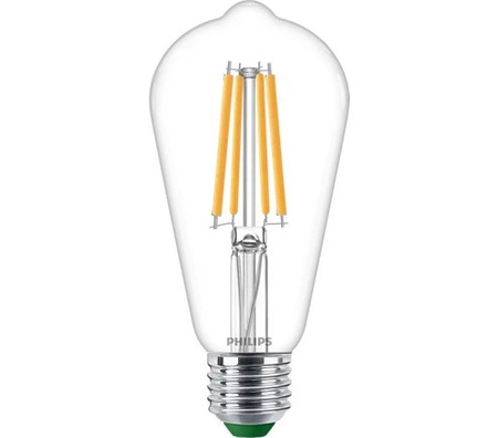Edison LED Lampen E27 ST64 4W = 60W 840lm 2700K Warm Filament PHILIPS Ultra Efficient