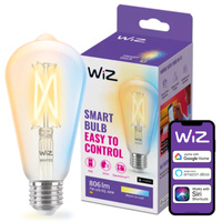 LED-Lampe E27 ST64 7W = 60W 2700-6500K FILAMENT SMART WiFi WiZ