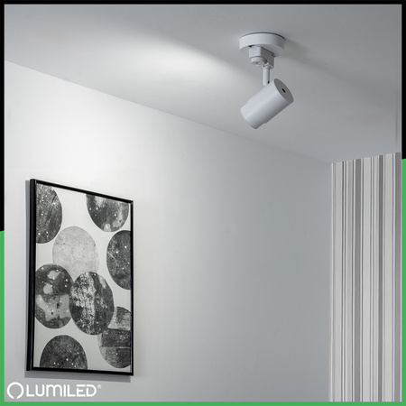 Gerader Steckverbinder für 1-Phasen-Stromschienen-System Schwarz LUMILED