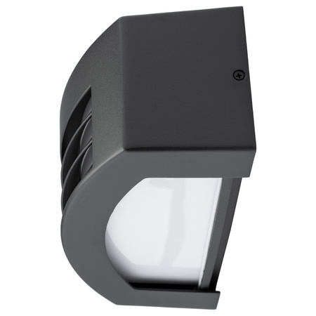 Gartenwandleuchte Elevation Außenleuchte E27 Dunkelgrau IP54