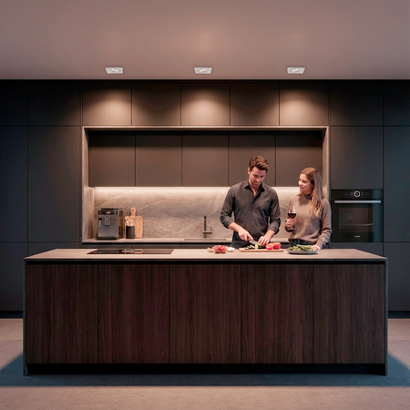 Einbaustrahler GU10, MR16 Einbauspot HALOGEN Quadrat beweglich Weiße Blech PICTOR LUMILED