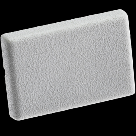 Endkappe für KM33-Profile voll Kunststoff, Grau LUMILED