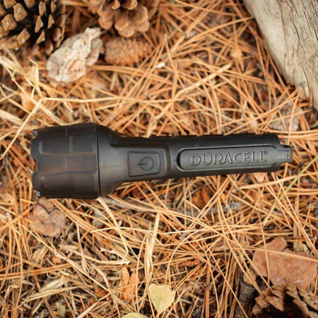 Gummi-LED-Taschenlampe taktische Handbatterie 2 x AA 100lm DURACELL