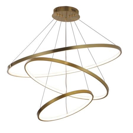 LED-Deckenpendelleuchte 60W 8000lm 4000K Neutral 120° Gold LEA Sanico Goldlux