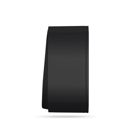 Lichtschalter 1fach 10A Aufputz Schwarz BINERA VIDEX